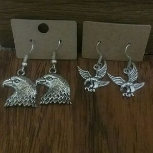 Eagle Earrings Duo